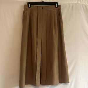 Harve Bernard Tan Skirt Sz 12
